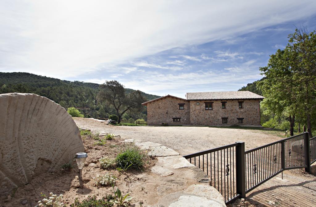 Masia Ca L'Anima Hotel La Baronia de Rialb Habitación foto